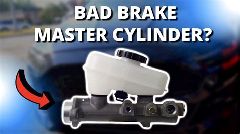 master cylinder internal leak symptoms|Signs of Master Cylinder that needs Brake Replacement!